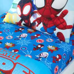 Spidey & His Amazing Friends 100% Cotton Fitted Sheet - thumbnail 1