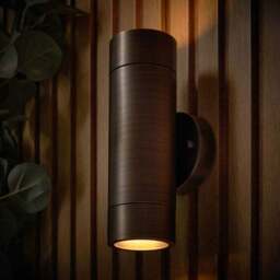 Wren Industrial 2 Light Outdoor Wall Light - thumbnail 2