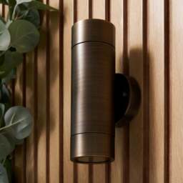 Wren Industrial 2 Light Outdoor Wall Light - thumbnail 1