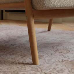 Alpine Boucle High Back Spindle Chair - thumbnail 5