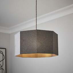 Luna Octagon Easy Fit Lamp Shade - thumbnail 1