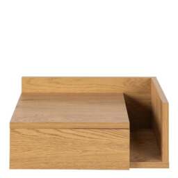 Furniture To Go Ashlan 1 Drawer Square Wall Mounted Bedside Table - thumbnail 5
