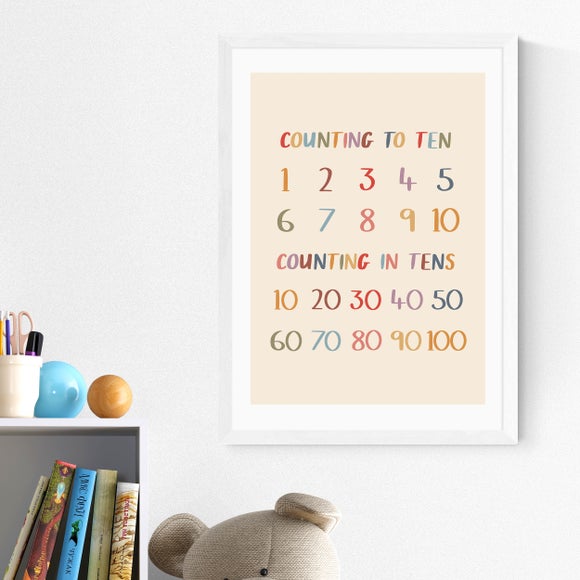 East End Prints Colourful Counting to Ten Print - image 1