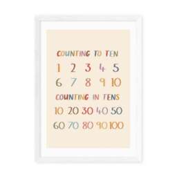 East End Prints Colourful Counting to Ten Print - thumbnail 2