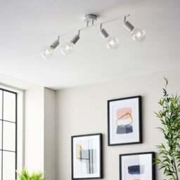 Elements Koppla 4 Light Semi Flush Spotlight Bar - thumbnail 3