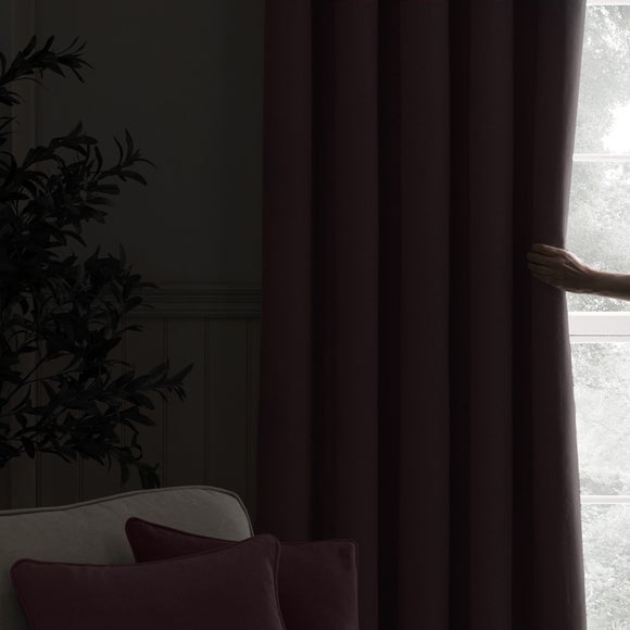 Luna Brushed Eyelet Curtains (Blackout Available) - image 1