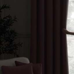 Luna Brushed Eyelet Curtains (Blackout Available) - thumbnail 1