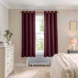 Luna Brushed Eyelet Curtains (Blackout Available) - thumbnail 4