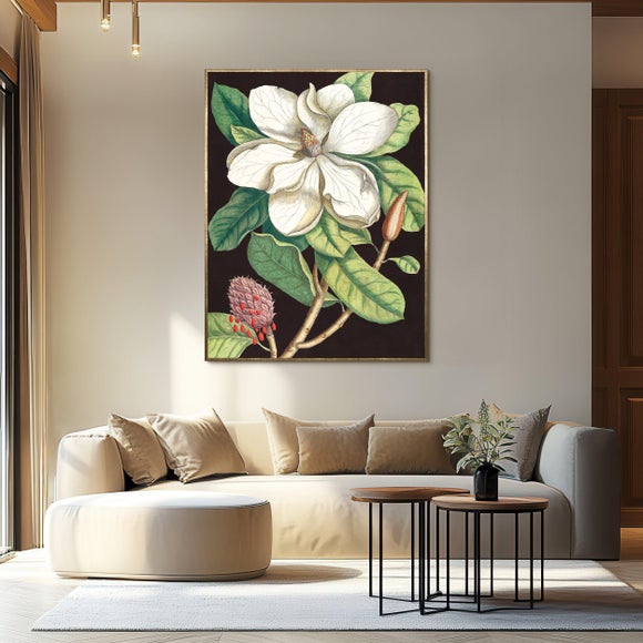 Cedar & Sage Laurel Tree Framed Canvas - image 1