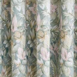 Soft Tropics Blackout Eyelet Curtains - thumbnail 2