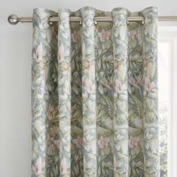 Soft Tropics Blackout Eyelet Curtains - thumbnail 1
