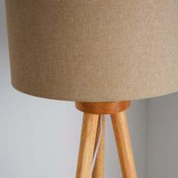 Jandia Wooden Tripod Floor Lamp - thumbnail 4