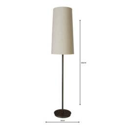 Bronson Natural Floor Lamp - thumbnail 5