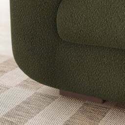 Luca Tonal Boucle Reversible Corner Chaise Sofa - thumbnail 4