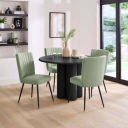 Taylor Dining Chair, Fabric - thumbnail 2