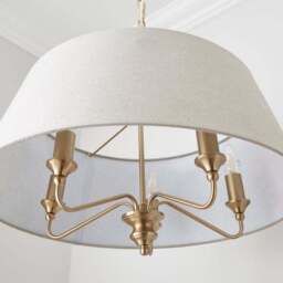 Enid 5 Light Adjustable Chandelier - thumbnail 3