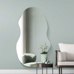 Lacuna Frameless Pond Full Length Wall Mirror