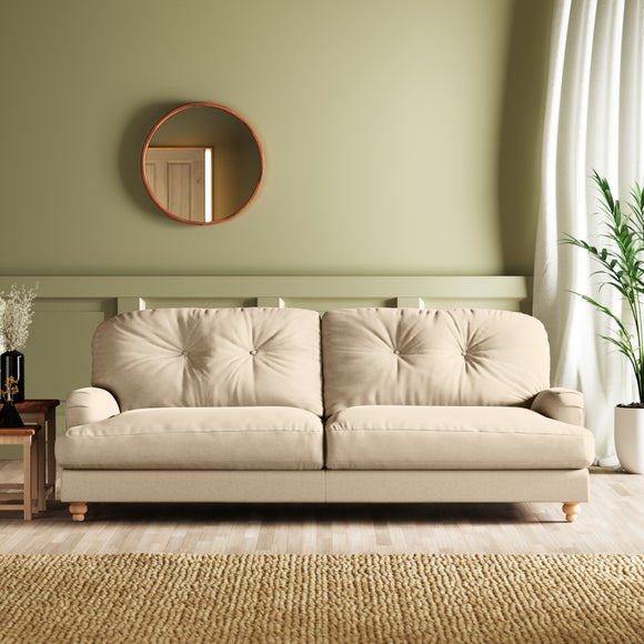 Martha Vintage Velvet 4 Seater Sofa - image 1