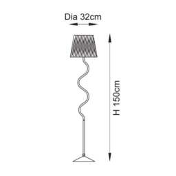 Vogue Priya Boho Floor Lamp - thumbnail 6