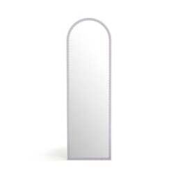 Remi Arched Scalloped Full Length Leaner Mirror - thumbnail 3