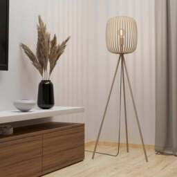 EGLO Romazzina Tripod Floor Lamp - thumbnail 1