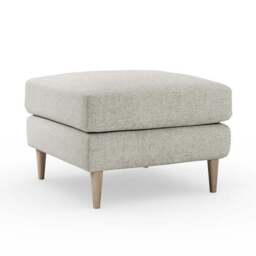 Sven Chunky Chenille Footstool - thumbnail 6