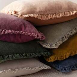 Bertie Velvet Square Cushion - thumbnail 6