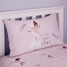 Catherine Lansfield Dancing Fairies Duvet Cover and Pillowcase Set - thumbnail 2