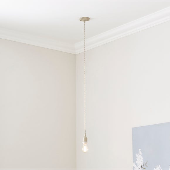 Scalloped Adjustable Flex Ceiling Light Cable - image 1