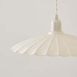 Scalloped Adjustable Flex Ceiling Light Cable - thumbnail 3