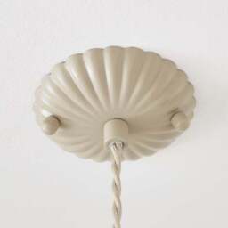 Scalloped Adjustable Flex Ceiling Light Cable - thumbnail 2