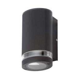 Hazel Ribbed Outdoor Wall Light - thumbnail 6