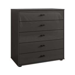 Wiemann Kahla Glass Fronted Large 5 Drawer Chest - thumbnail 3