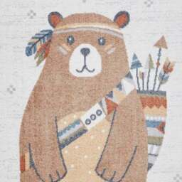 Vida Bear Kids Rug - thumbnail 2