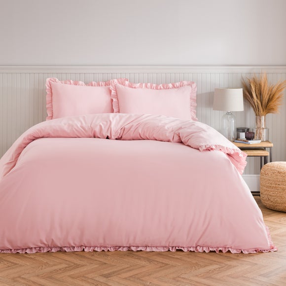 Briona Frilled Edge Duvet Cover & Pillowcase Set - image 1