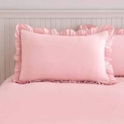Briona Frilled Edge Duvet Cover & Pillowcase Set - thumbnail 2