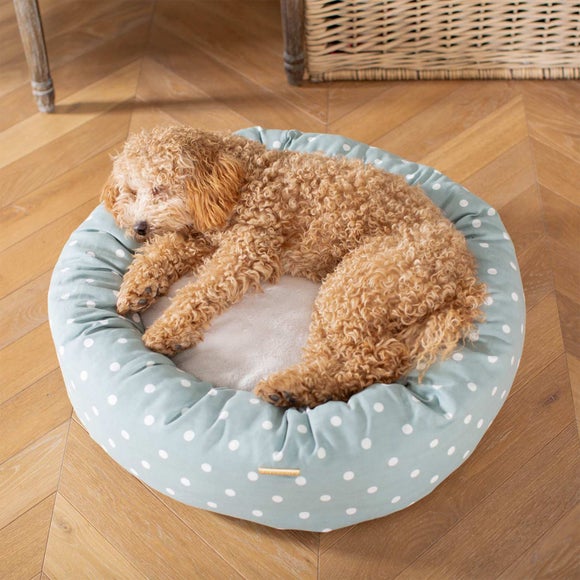 Lords and Labradors Spotty Donut Dog Bed - image 1