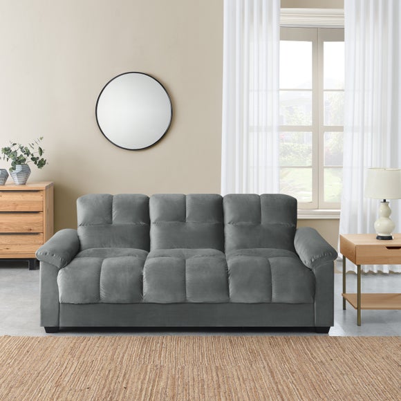 Margo Velvet with Storage Double Sofa Bed - image 1