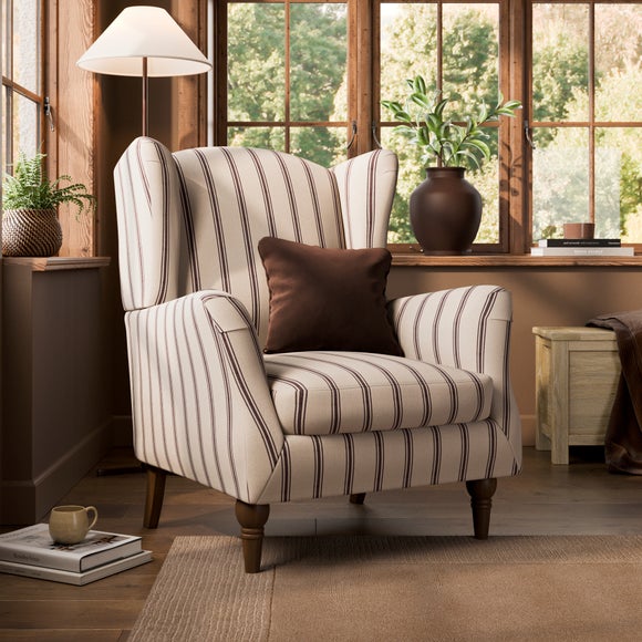 Charnwood Folkstone Stripe Grande Armchair - image 1