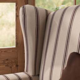 Charnwood Folkstone Stripe Grande Armchair - thumbnail 3