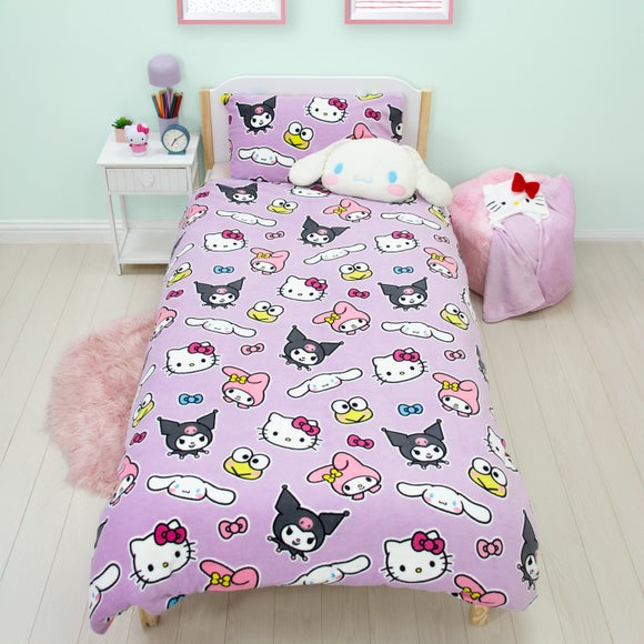 Hello Kitty Chill Fleece Duvet Cover & Pillowcase Set - image 1