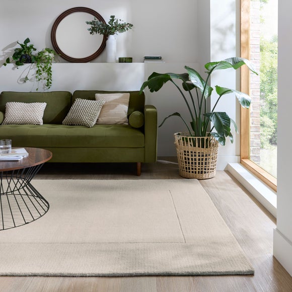 Boston Wool Border Rug - image 1