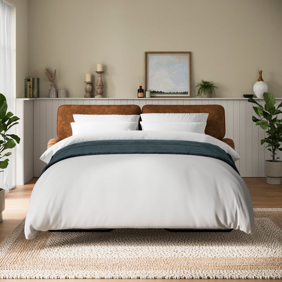 Beatrice II Relaxed Faux Leather 3 Seater Sofa Bed - image 1