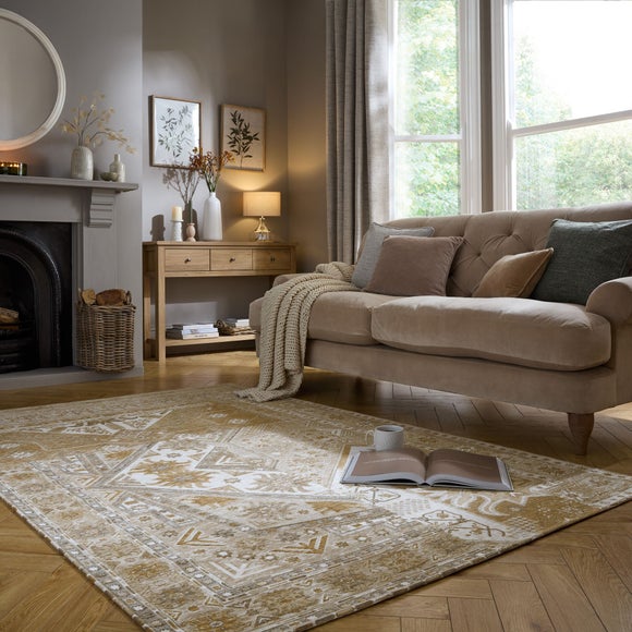 Traditional Patchwork Chenille Rug - image 1