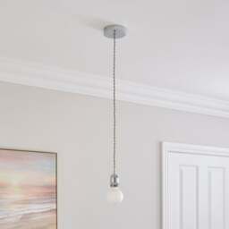 Charlie Herringbone Adjustable Pendant Flex Ceiling Light Cable - thumbnail 1