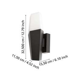 EGLO Farindola Outdoor Wall Light - thumbnail 4