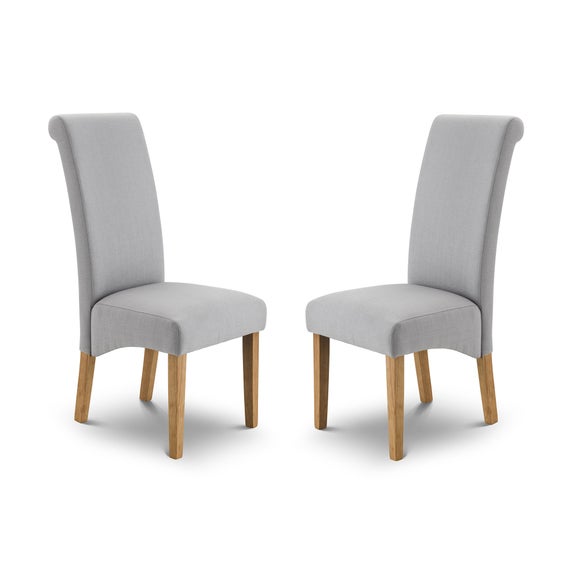 Rio Set Of 2 Scrollback Dining Chairs - image 1