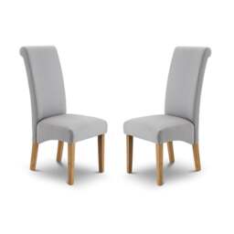 Rio Set Of 2 Scrollback Dining Chairs