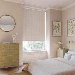Portloe Gingham Check Blackout Made to Measure Roller Blind - thumbnail 3