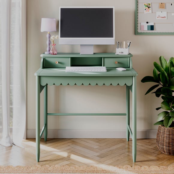 Remi Scalloped Small Step Up Desk - image 1